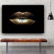 Wall Art Canvas Black And Gold